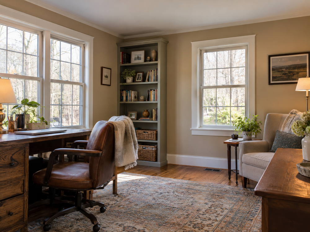Interior Painting in a distinct Connecticut residential setting